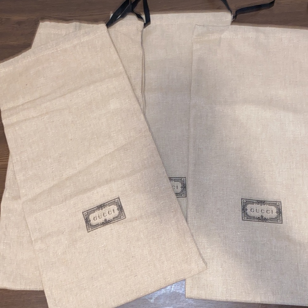 ✨ NEW & AUTHENTIC GUCCI DUST BAGS 💰